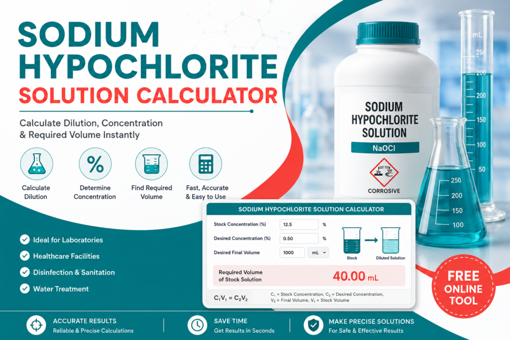 sodium hypochlorite solution